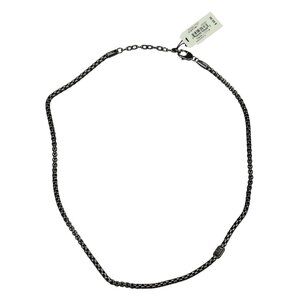 Fossil Stainless Steel Adventurer Collection 22.5" Men's Necklace NWT